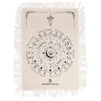Pendulum Divination Cloth – All Seeing Eye, Natural Cotton