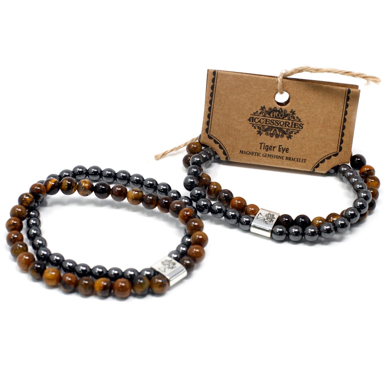 Magnetic Tiger Eye Gemstone Bracelet for Unique Style Appeal