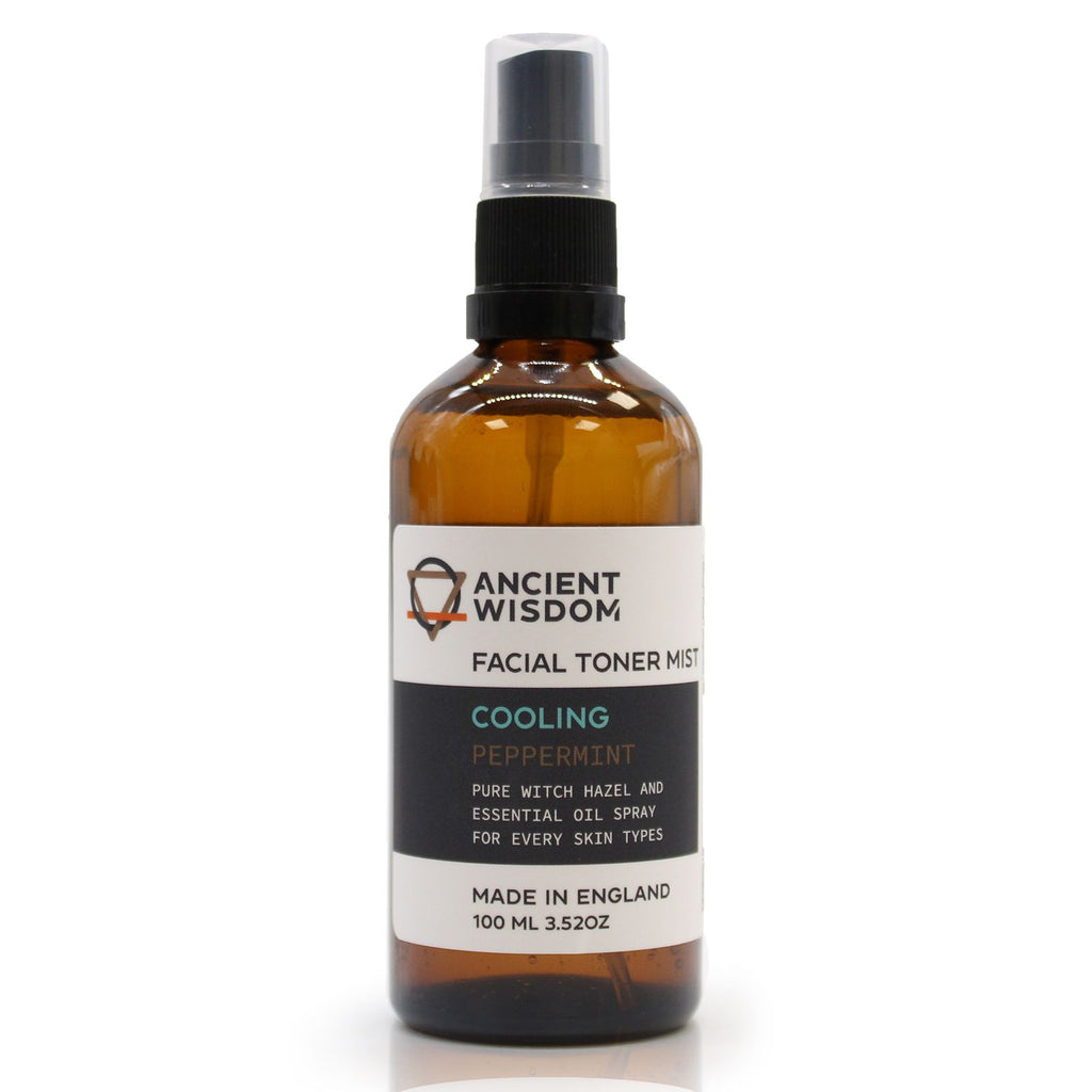Witch Hazel with Peppermint 100ml Facial Toner Mist for Hydration