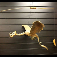 Large Natural Coconut Dragon Mobile 46cm