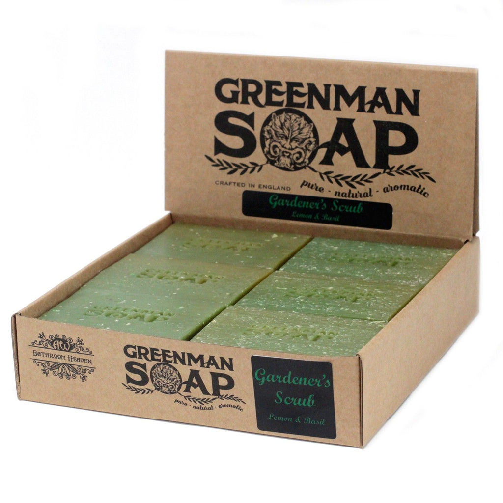 Greenman Soap Slice 100g with Lemon and Basil for Gardeners