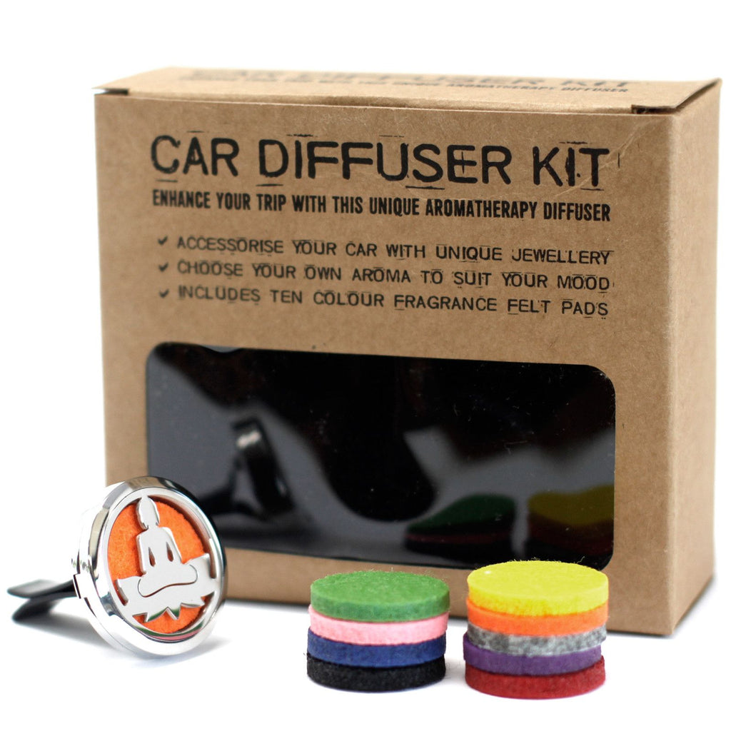 Lotus Buddha Car Diffuser Kit for Aromatherapy in Your Vehicle