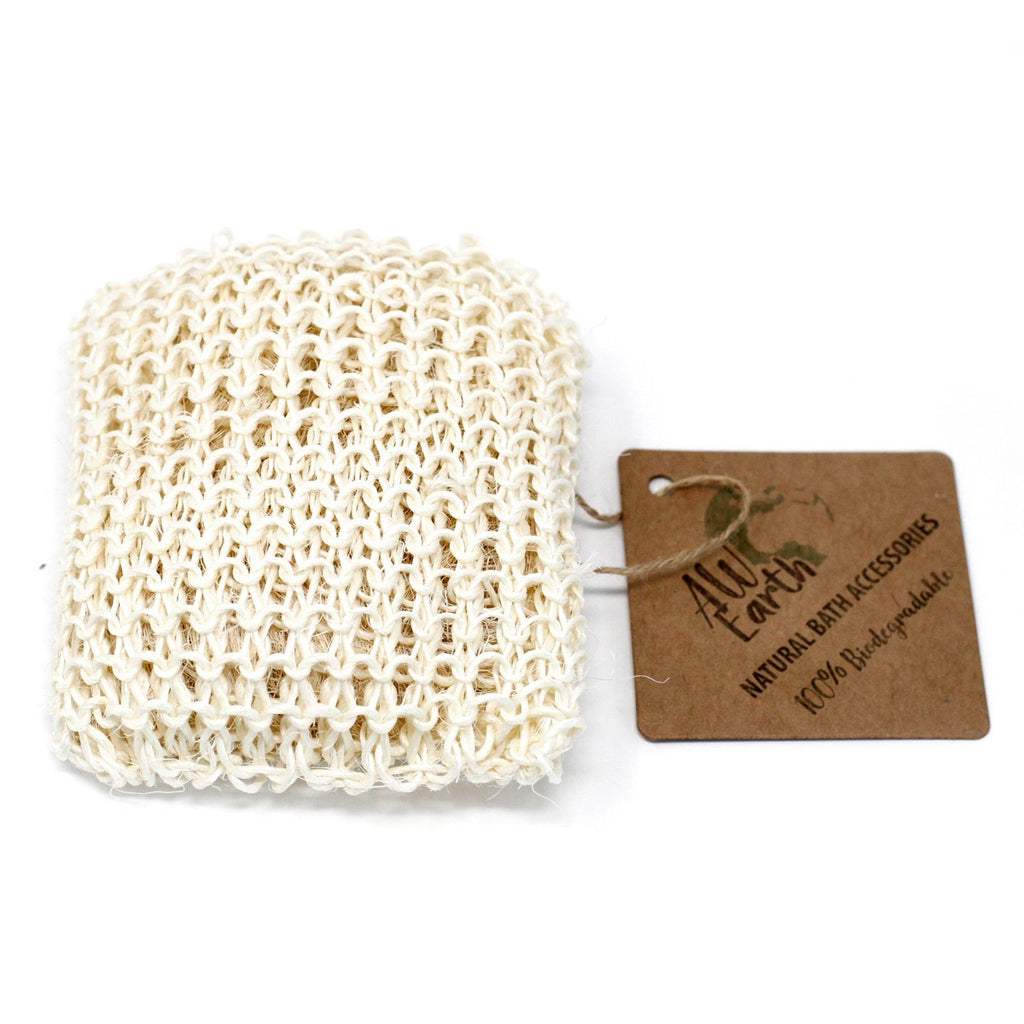 Sisal Sponge and Scrub Extra Exfoliating Cushion for Skin Care