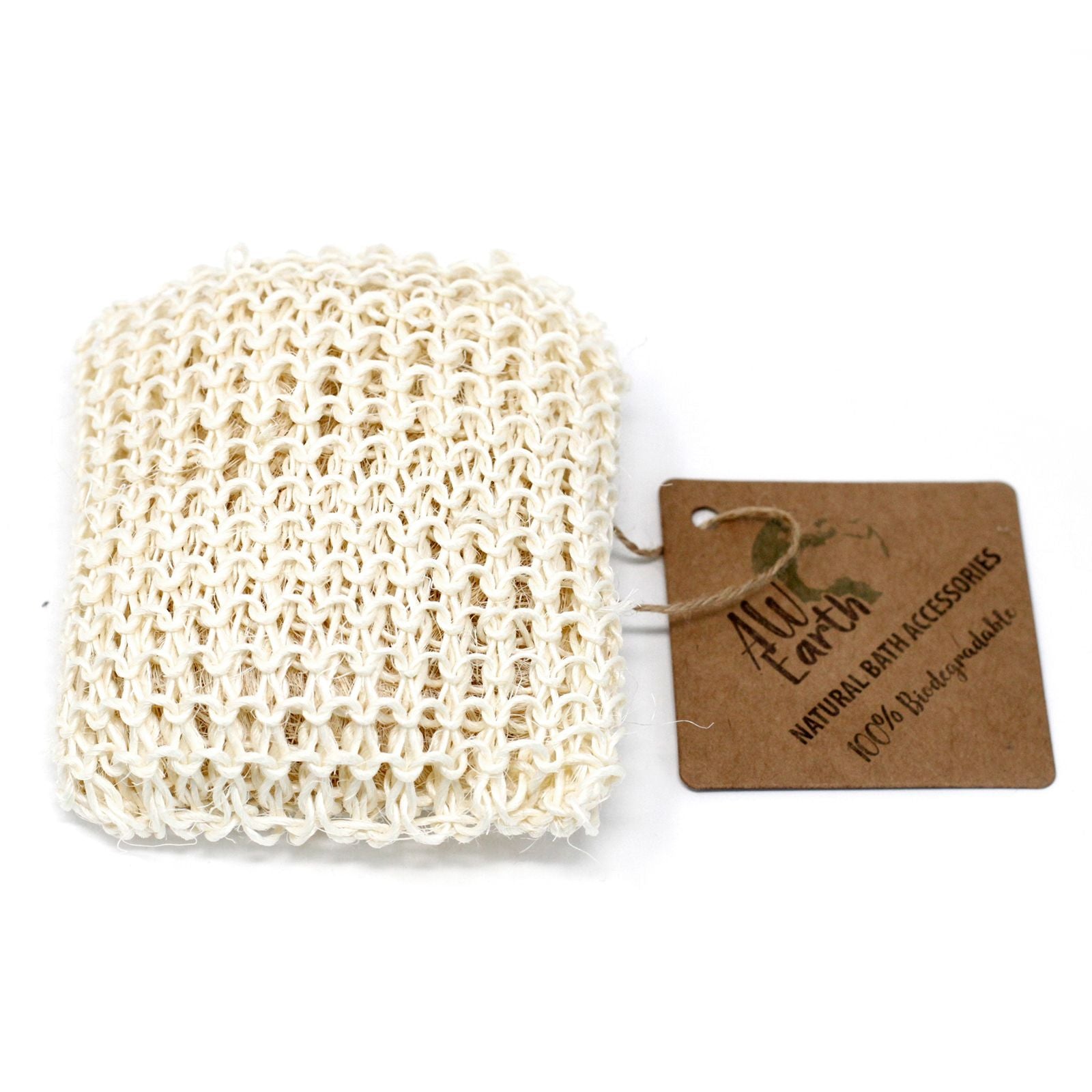 Sisal Sponge and Scrub Extra Exfoliating Cushion for Skin Care
