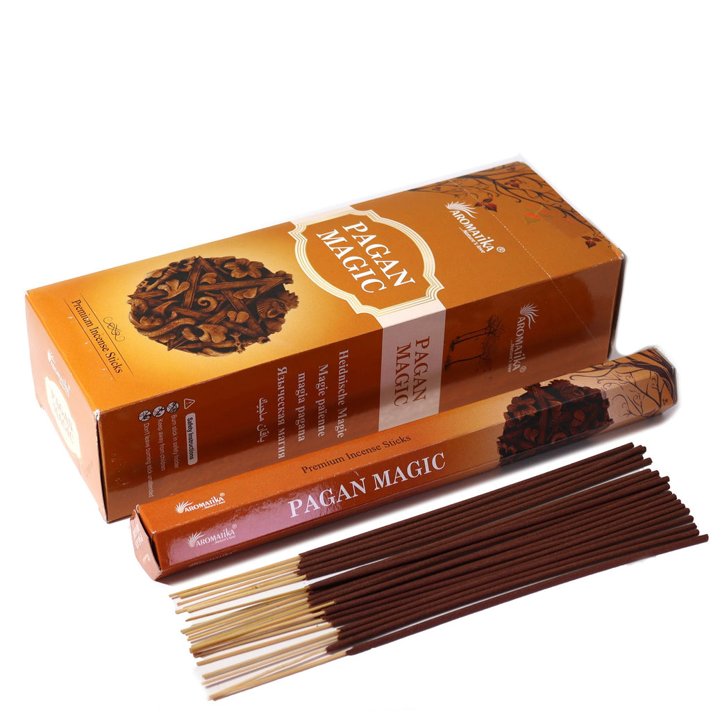 Aromatika Charcoal Free Hex Incense Sticks for Rituals and Magic