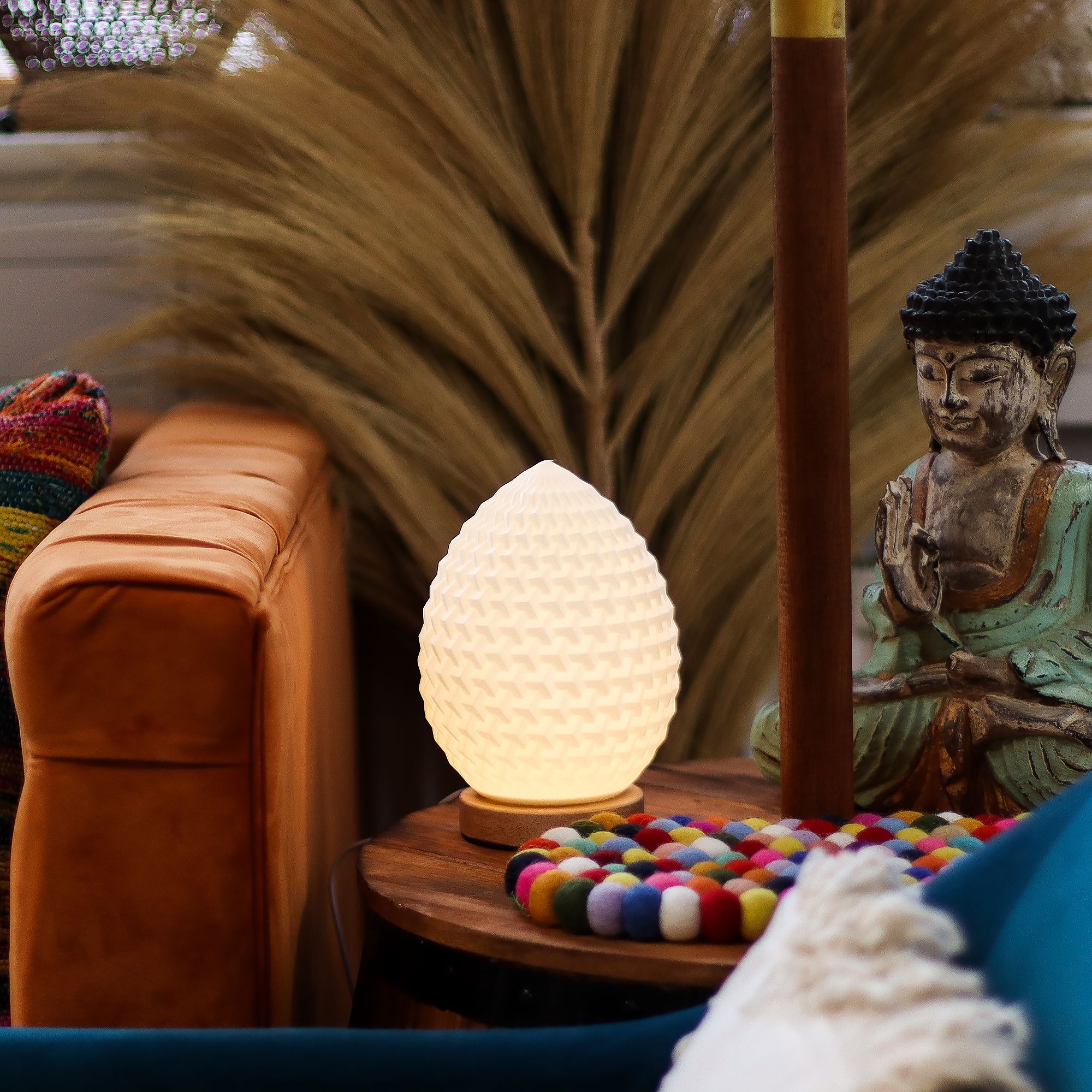Teardrop New Wave Lamp with USB Power and Three Brightness Levels