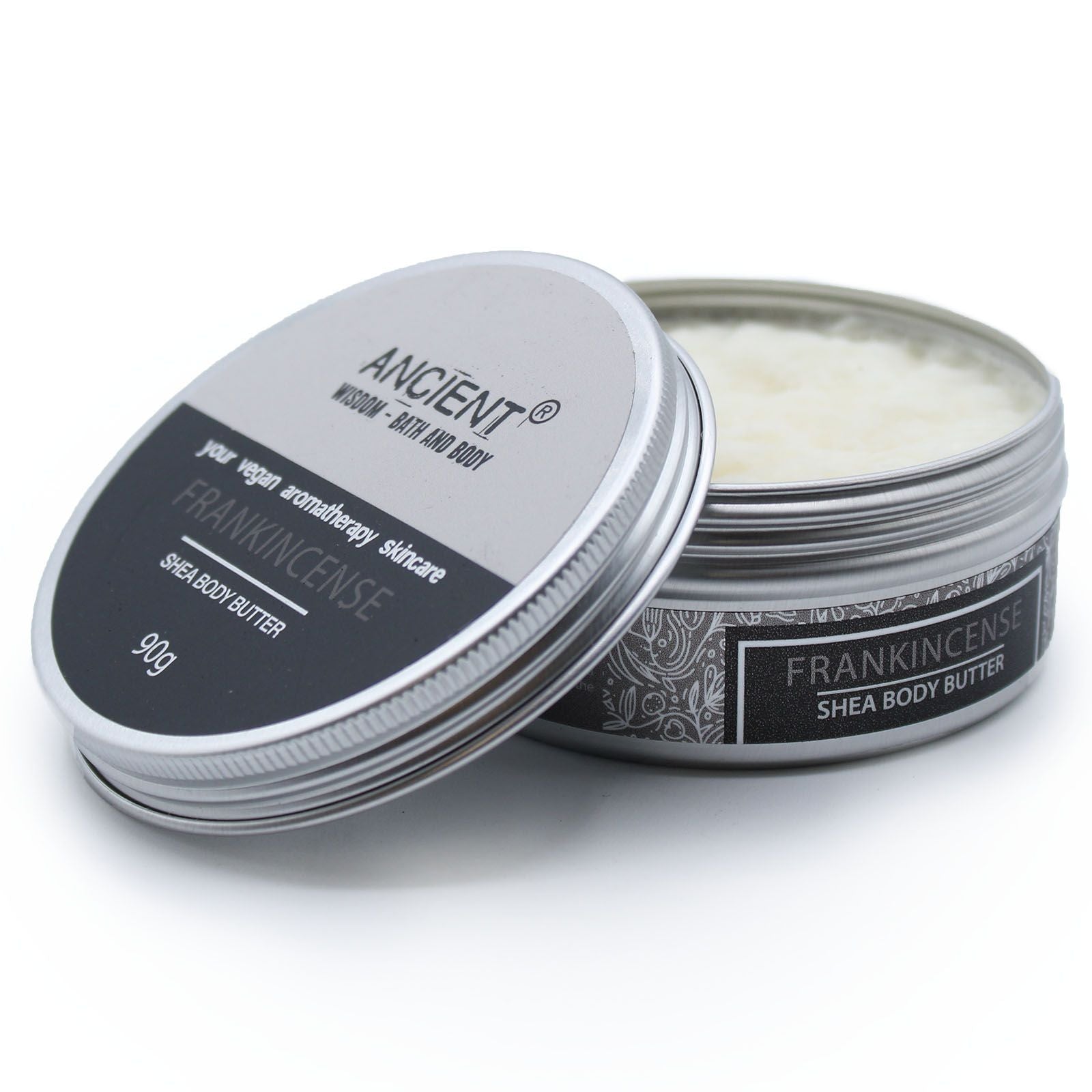 Aromatherapy Shea Body Butter 90g Infused with Frankincense Scent
