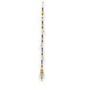 Indian Chimes Brass Buddha with Chakra Beads String Bells 53cm