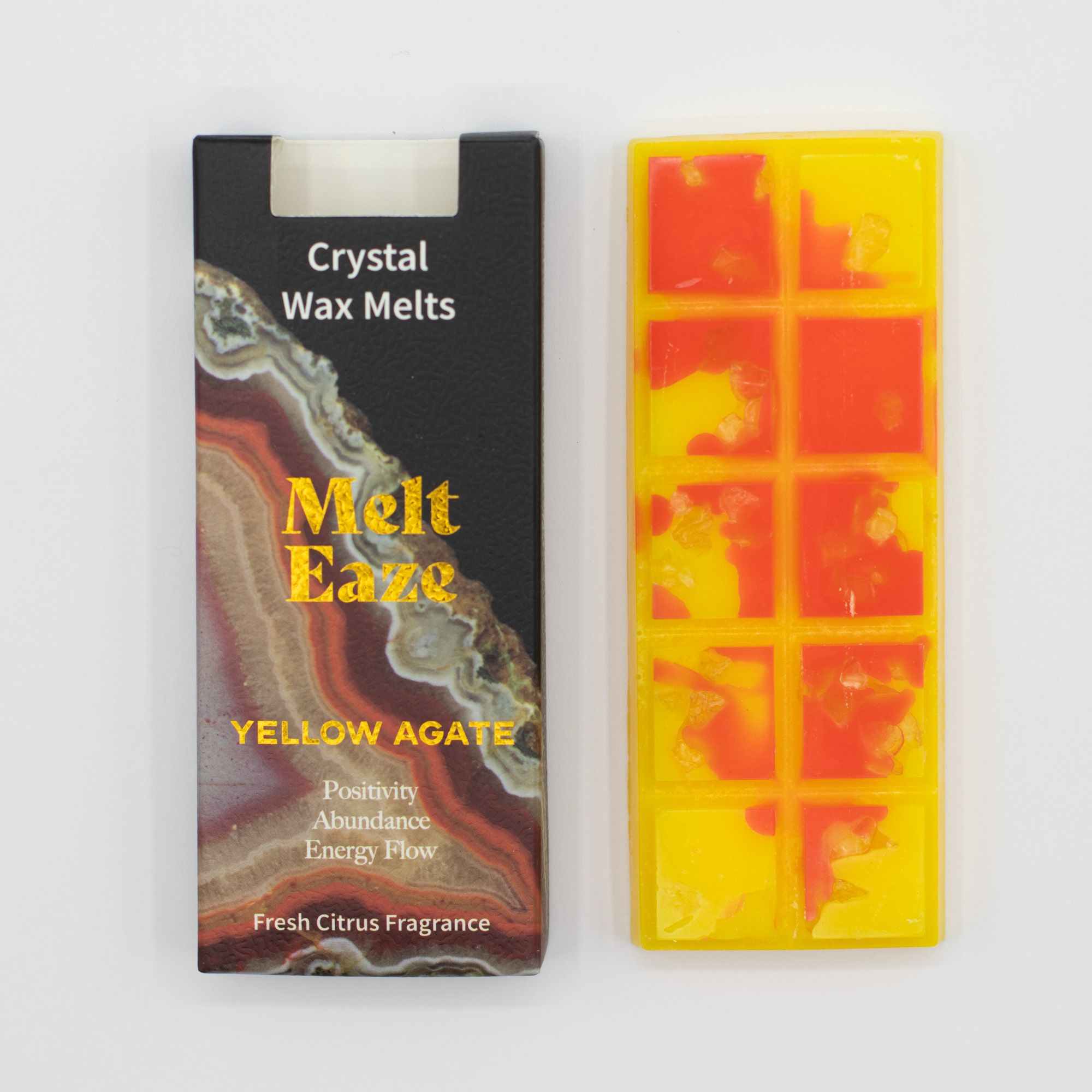 MeltEaze Wax Melts 50g Golden Glow Fresh Citrus Aroma for Home