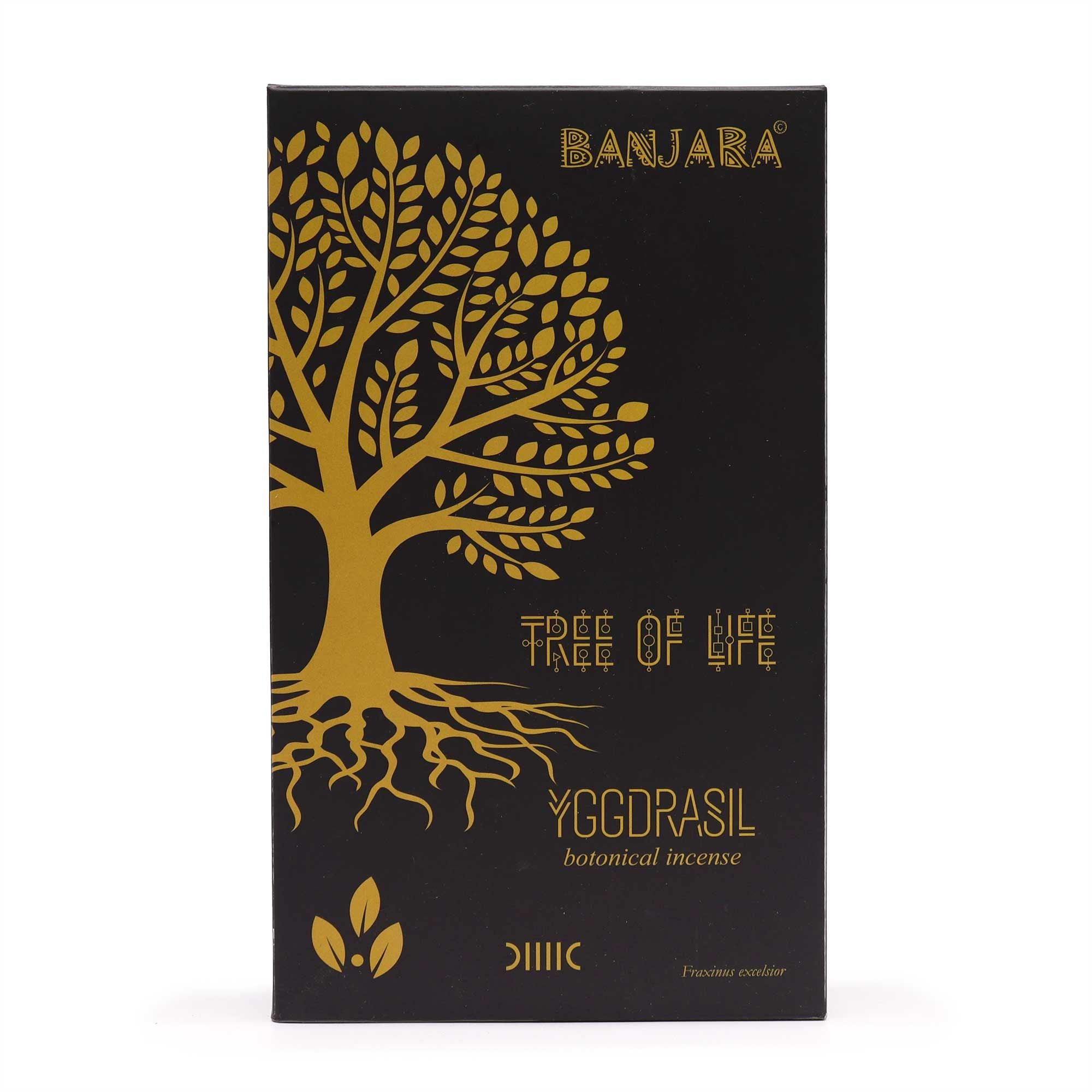 Banjara Botanical Incense Yggdrasil Tree for Grounding Aroma