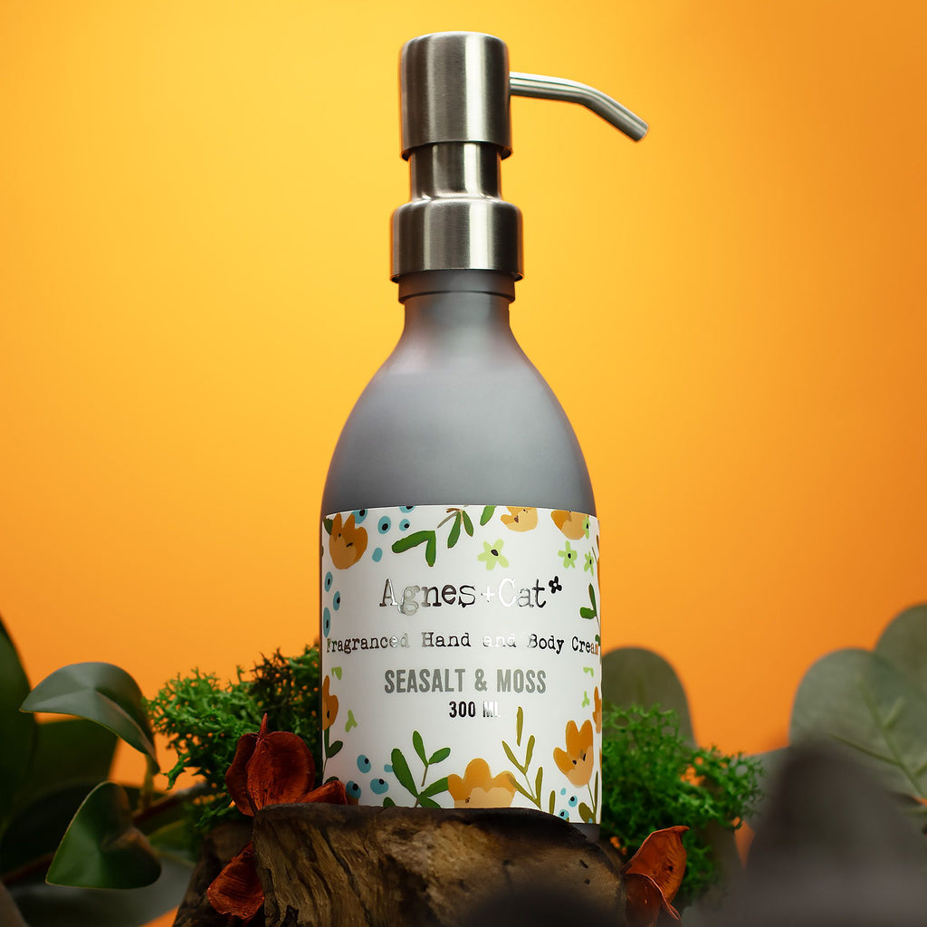 Agnes + Cat Hand and Body Cream Sea Salt and Moss Hydration 200ml