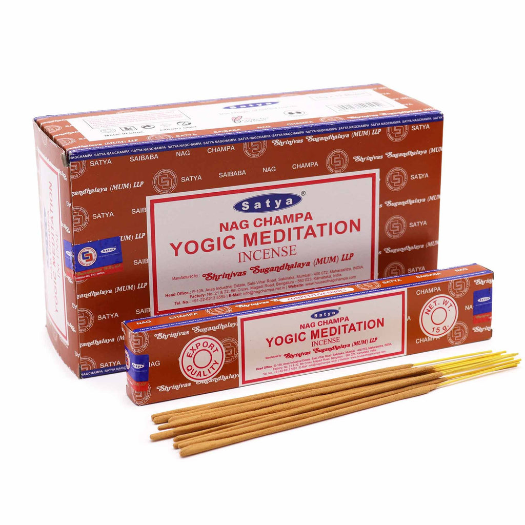 Satya Incense Sticks 15g for Yogic Meditation and Relaxation