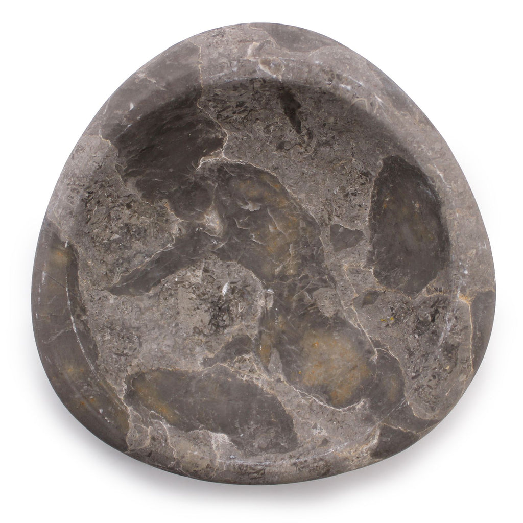 Tri Oval Marble Soap Dish for Elegant Bathroom Storage Solutions