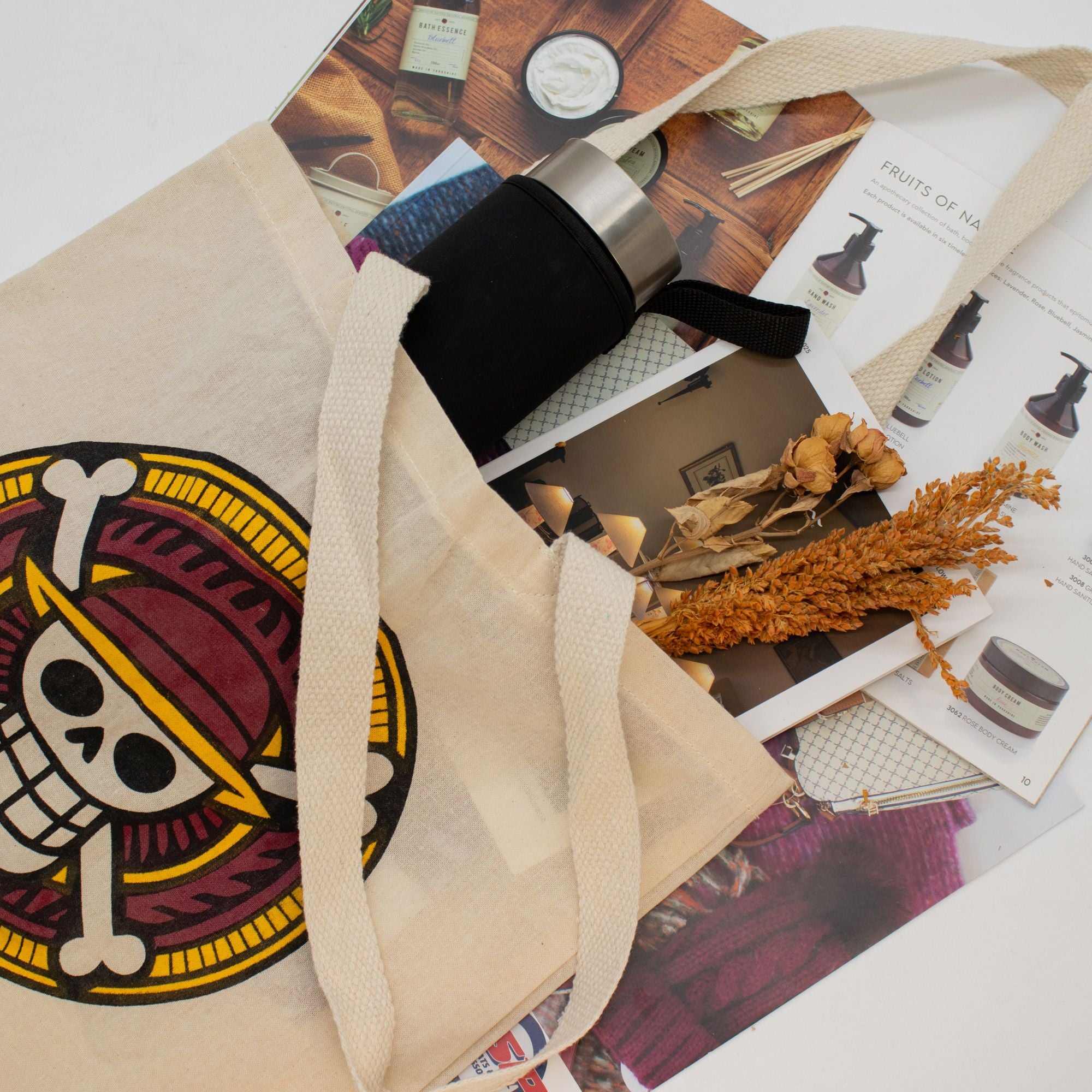 Nomad Sari Iconic Basic Tote Bag REBEL Natural for Daily Use