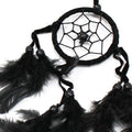 Bali Dreamcatchers Small Round Black White Red for Sweet Dreams