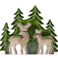 Lost in the Forest Two Deer 3D Wooden Decoration for Home Decor