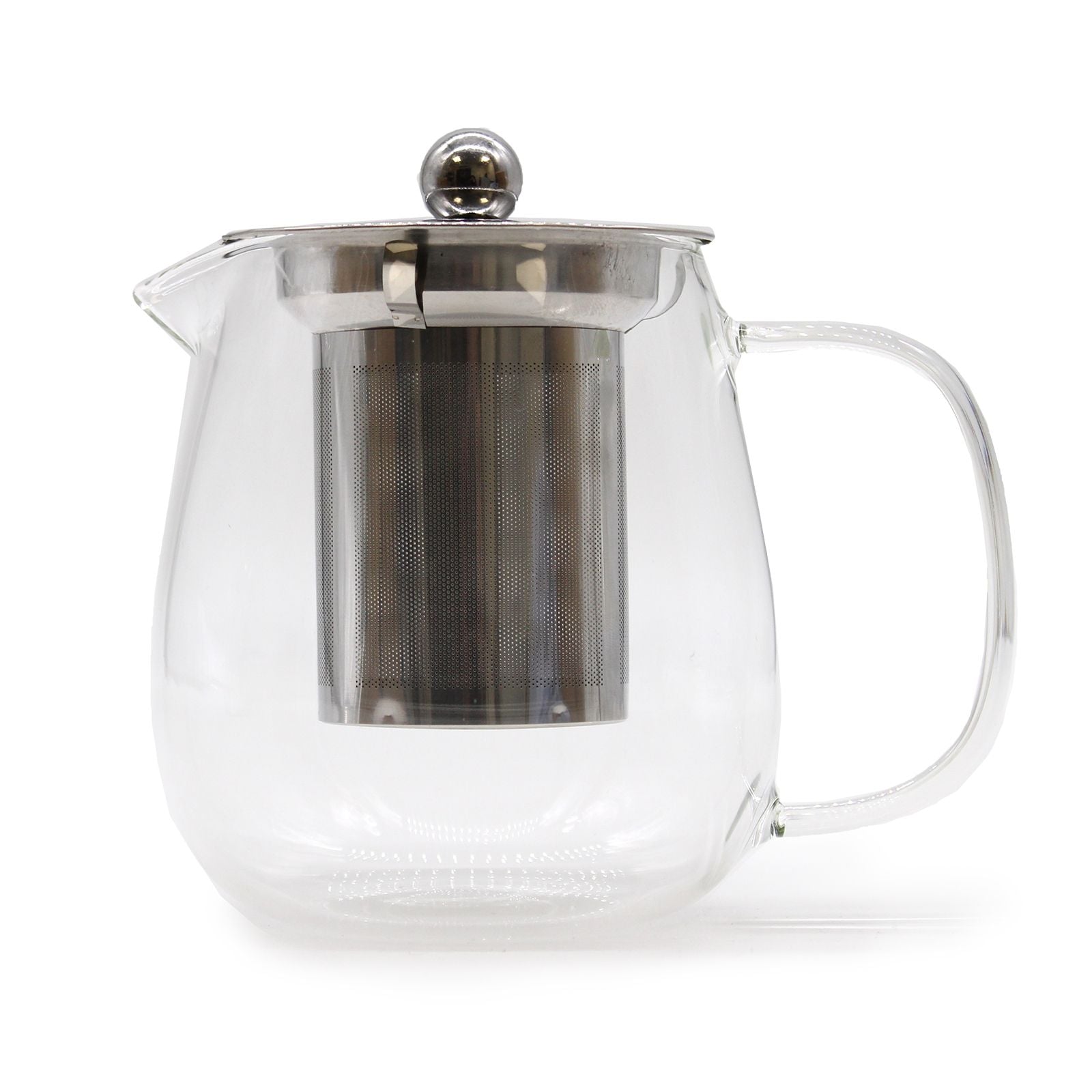 Glass Infuser Teapot Contemporary Design with 550ml Capacity