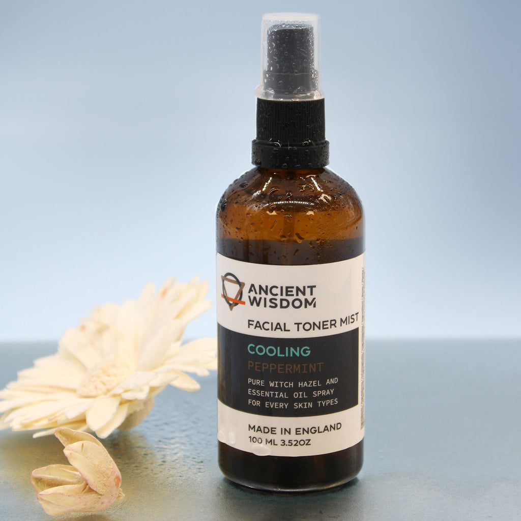 Witch Hazel with Peppermint 100ml Facial Toner Mist for Hydration