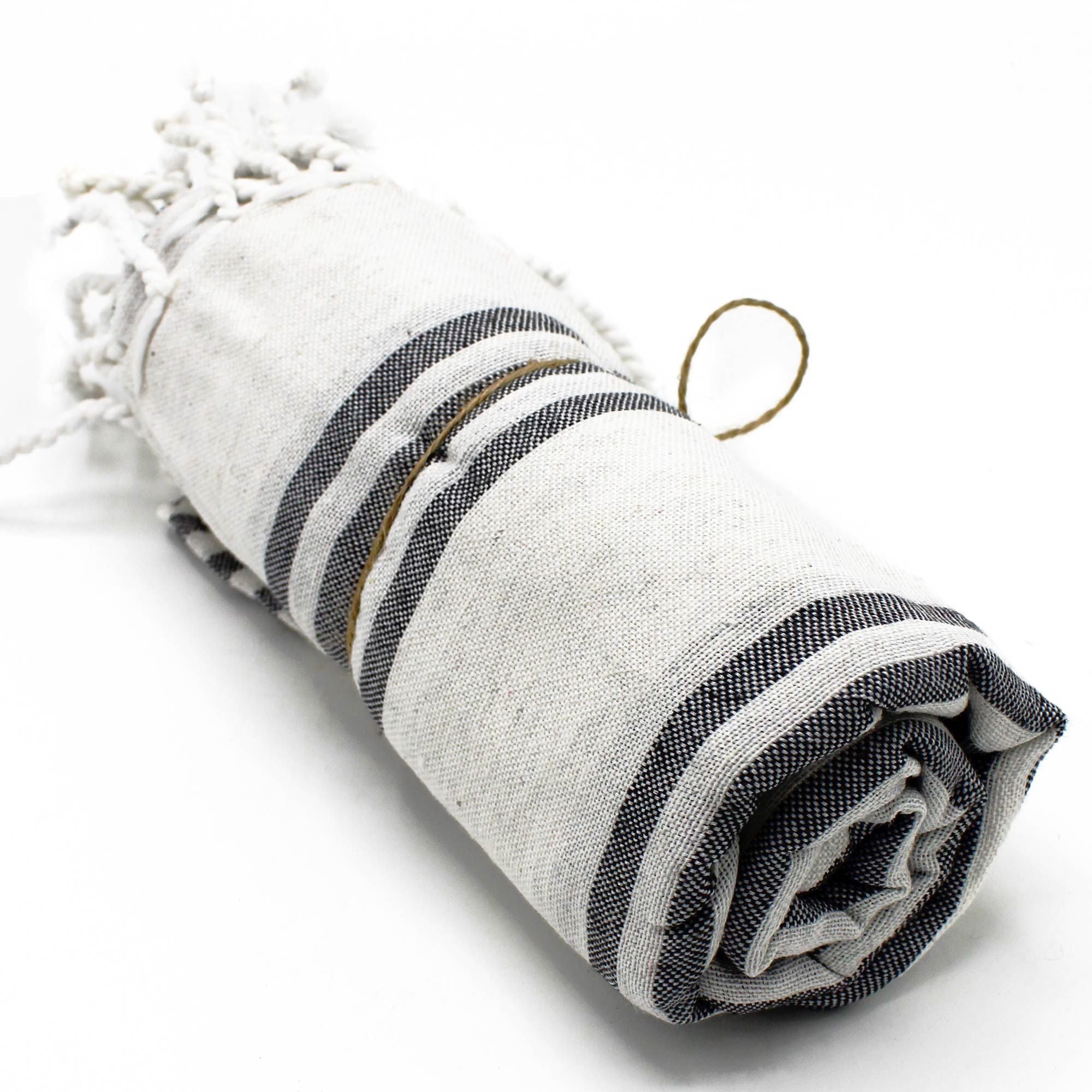 Hamman Spa Towel Charcoal 90x170cm for Luxurious Bathing
