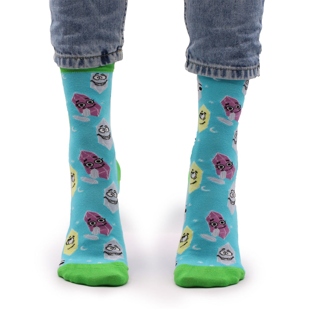 Hop Hare Bamboo Socks S/M Lucky Gemstones for Ultimate Comfort