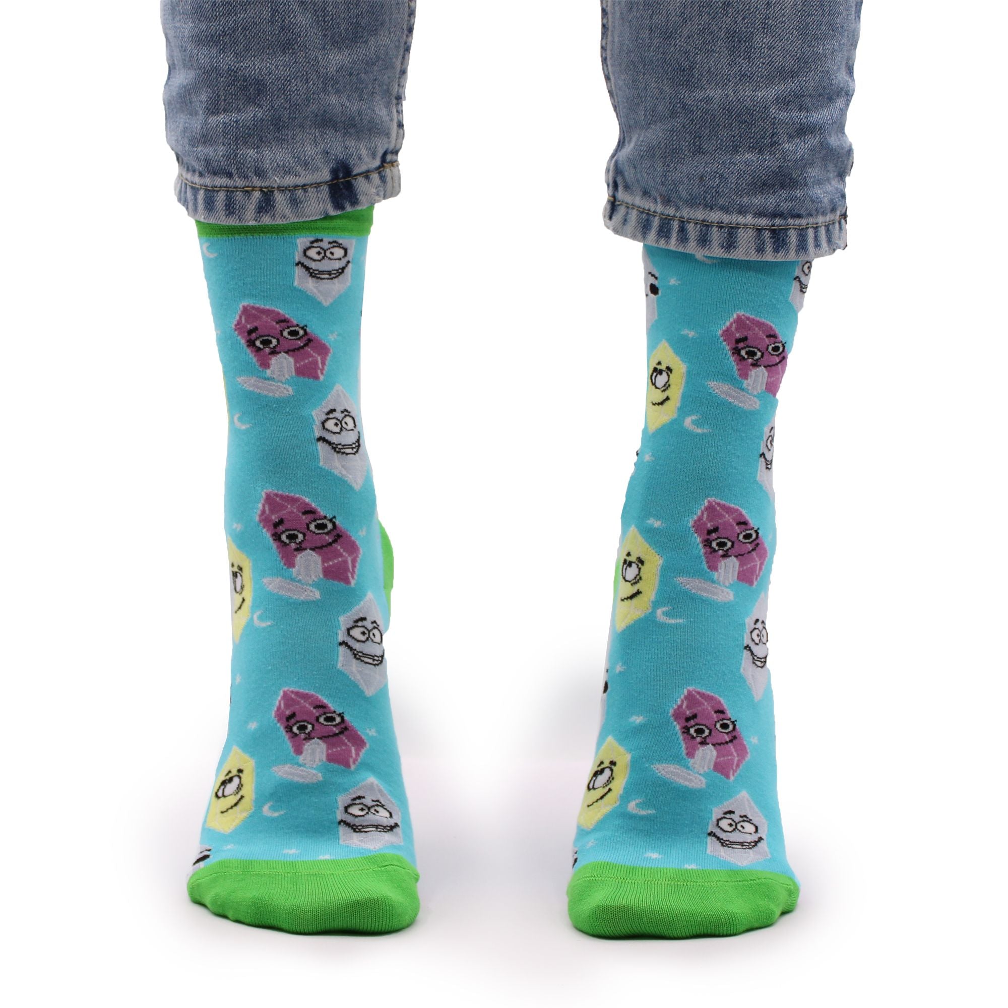 Hop Hare Bamboo Socks S/M Lucky Gemstones for Ultimate Comfort
