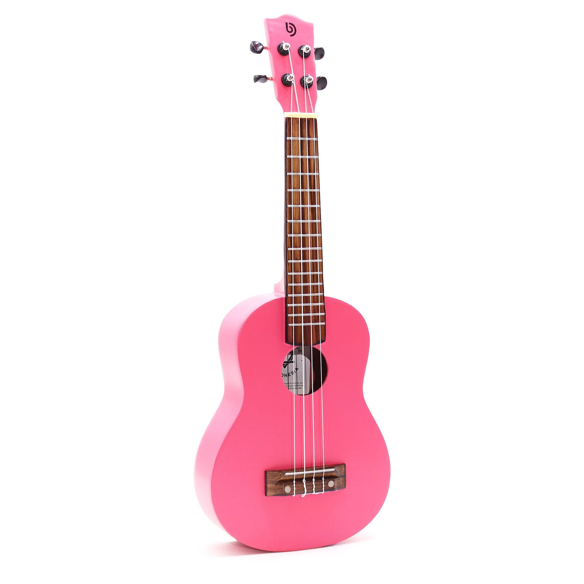 Artisan Made Bright Pink Ukulele for Vibrant Musical Experiences
