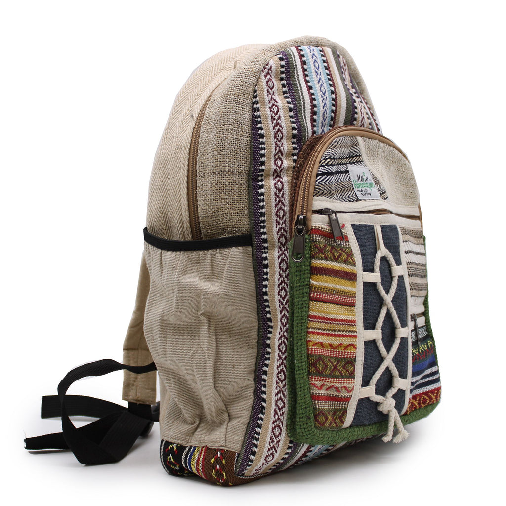 Large Backpack with Rope & Pockets Style for Everyday Use