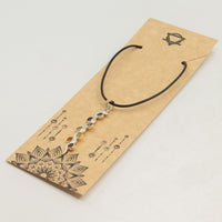 Indian Devotional Pendant - Silver Plated (45cm Cord)- Snake Chakra