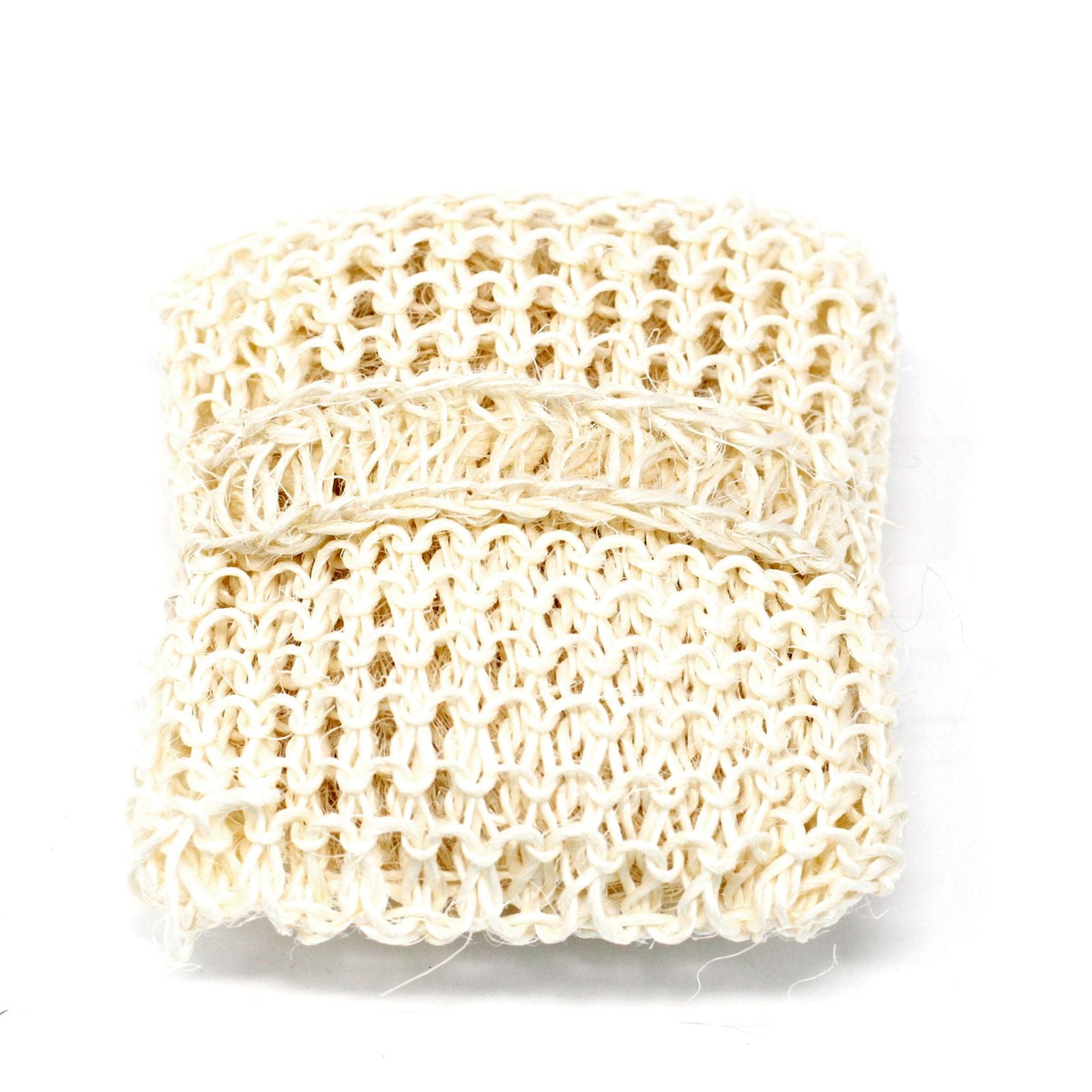 Sisal Sponge and Scrub Extra Exfoliating Cushion for Skin Care