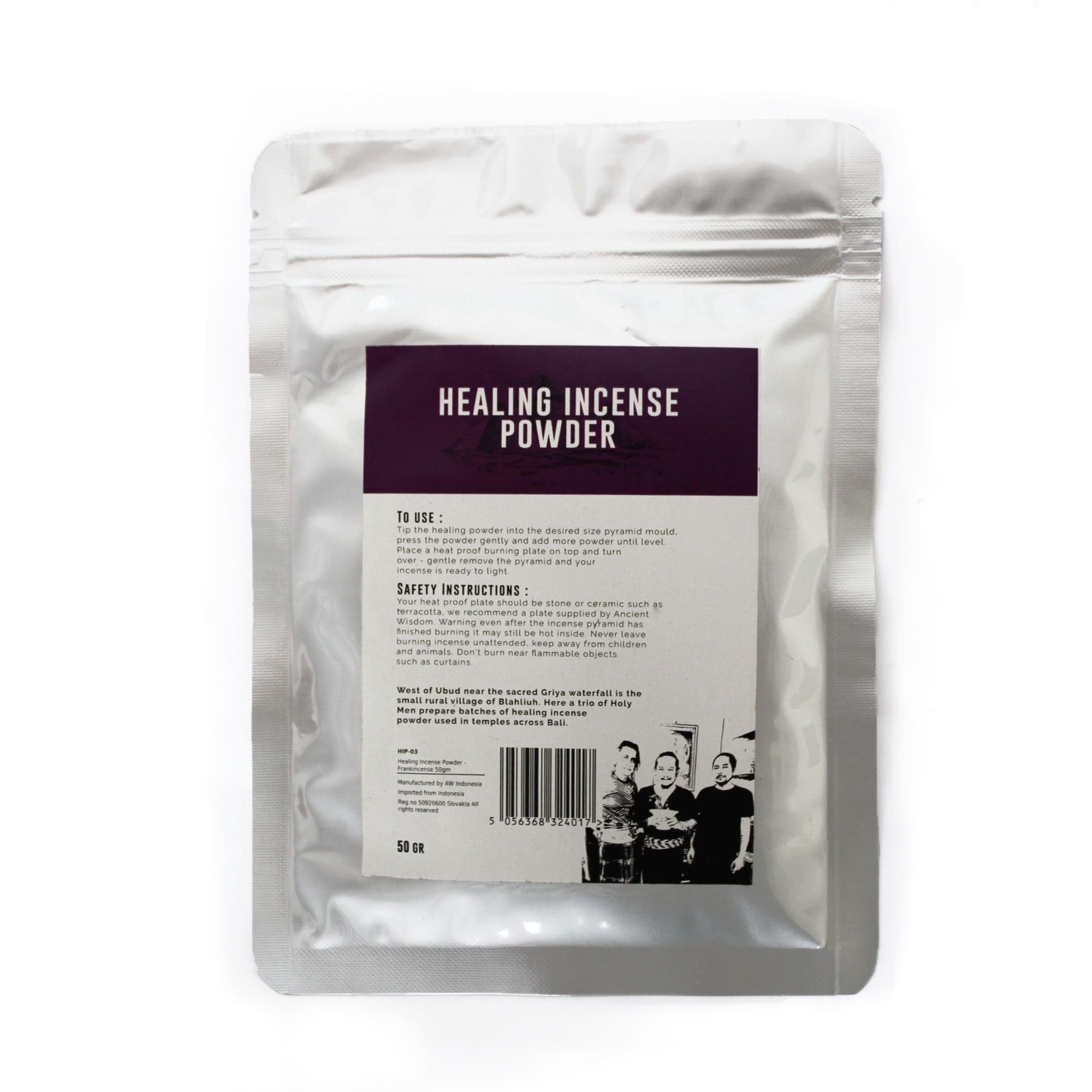 Healing Incense Powder Frankincense 50gm for Enchanting Spaces