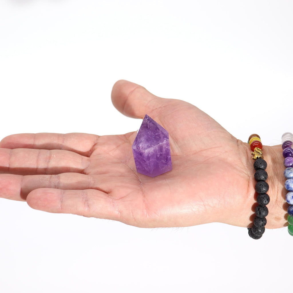 Small Rich Colour Amethyst Points for Home Decor Display