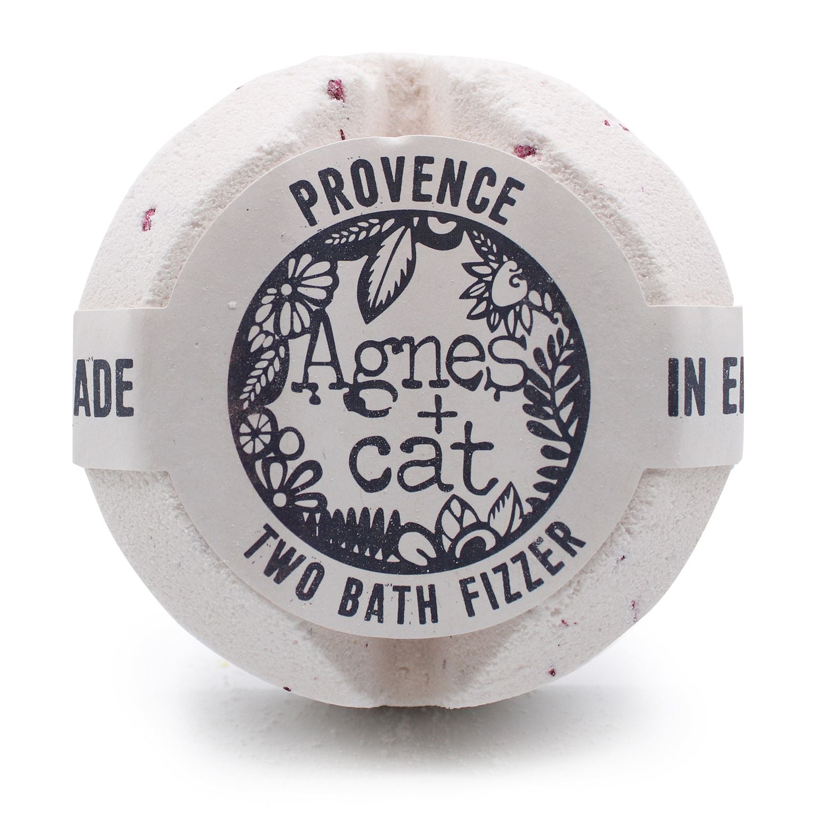 Agnes + Cat Provence Bath Fizzer for a Relaxing Soak Experience
