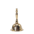 Small Altar Brass Bell with Penta Moon Design for Spiritual Rituals