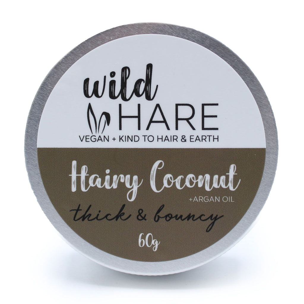 Wild Hare Solid Shampoo 60g Hairy Coconut for Eco Friendly Care