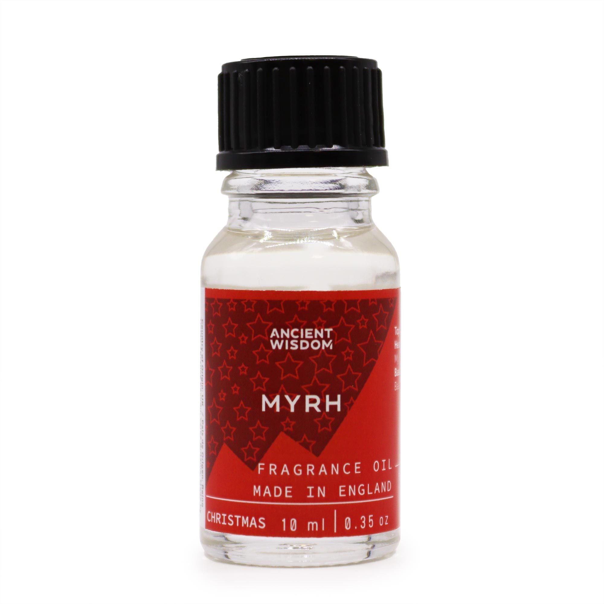 10ml Xmas Myrrh Fragrance Oil for a Long Lasting Festive Aroma