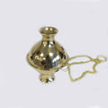 Hanging Brass Incense Burner for Elegant Home Décor and Rituals