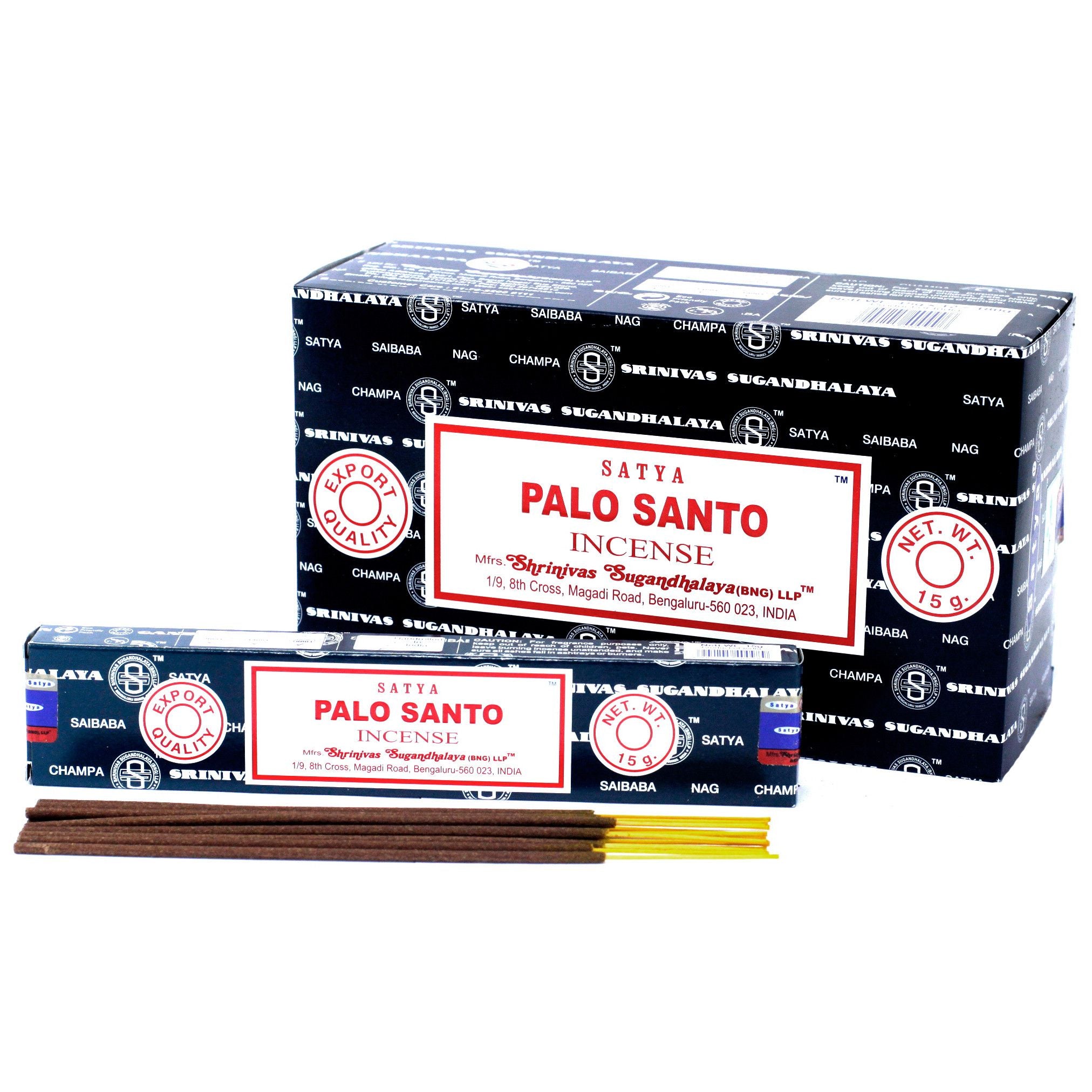 Satya Incense Sticks 15gm Palo Santo for Refreshing Aroma
