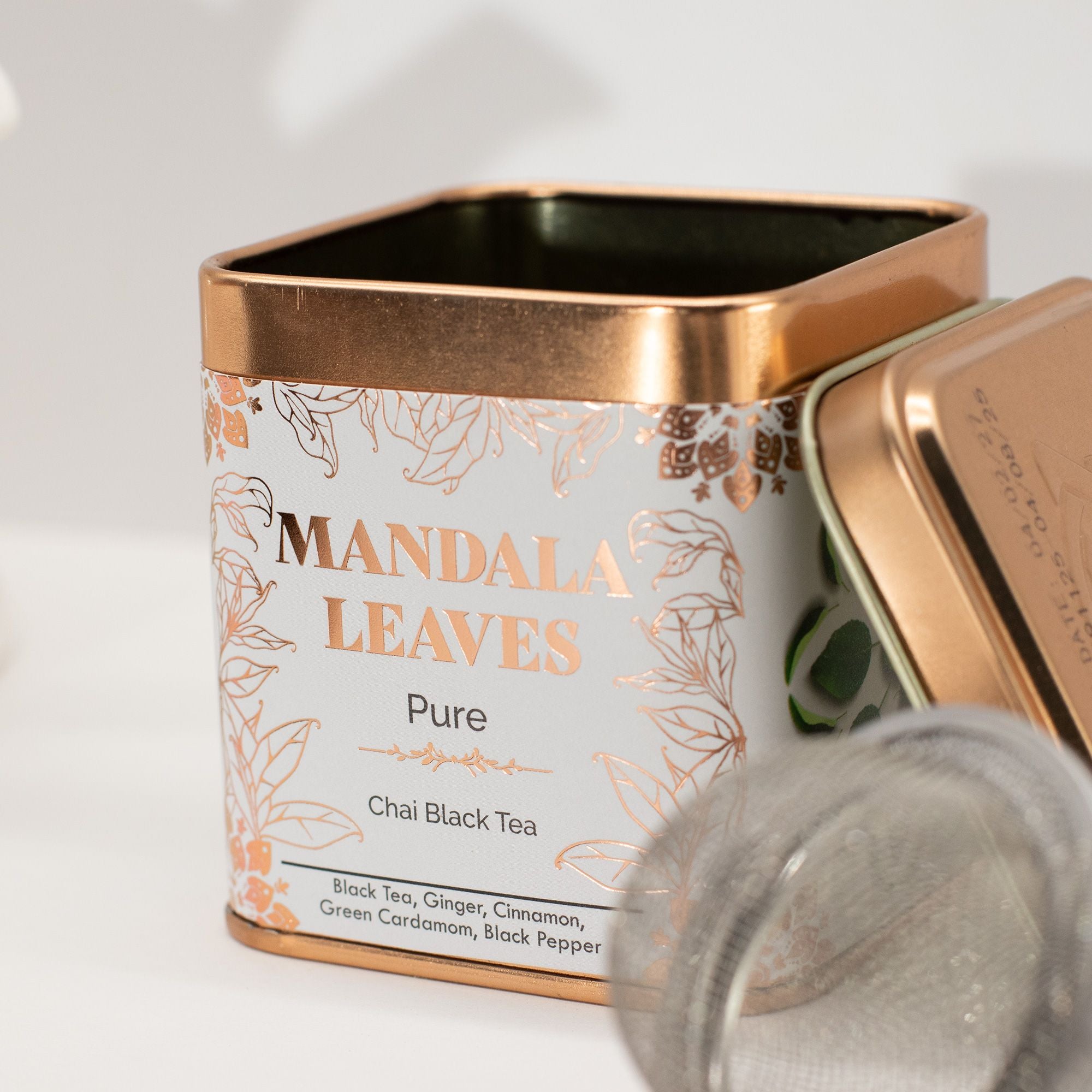 50g Chai Black Tea Bold and Aromatic Spiced Infusion in a Tin