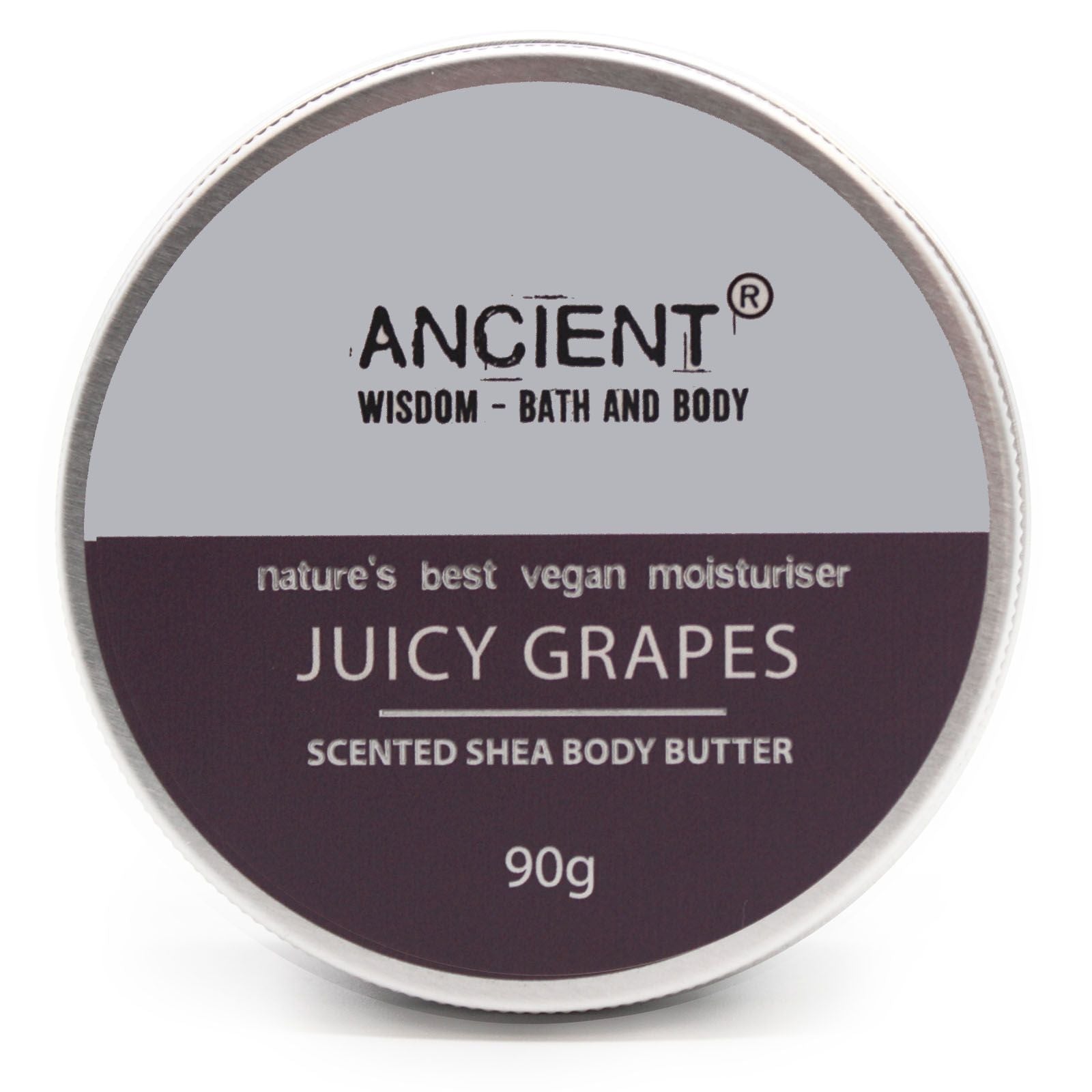 Scented Shea Body Butter 90g with Juicy Grapes Aroma for Indulgence