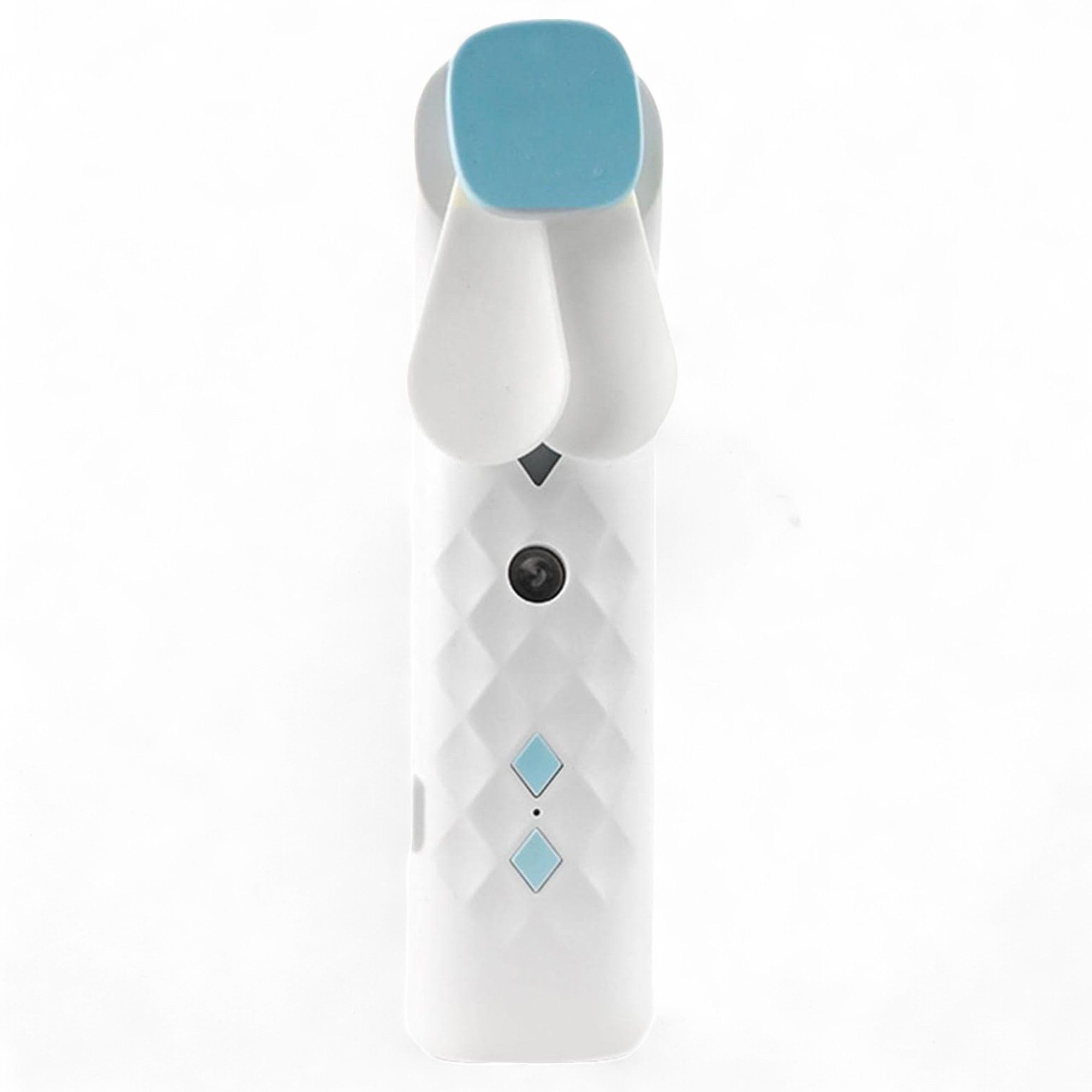 White Nano Mist Face Fan and Spray USB Rechargeable Portable Cooler