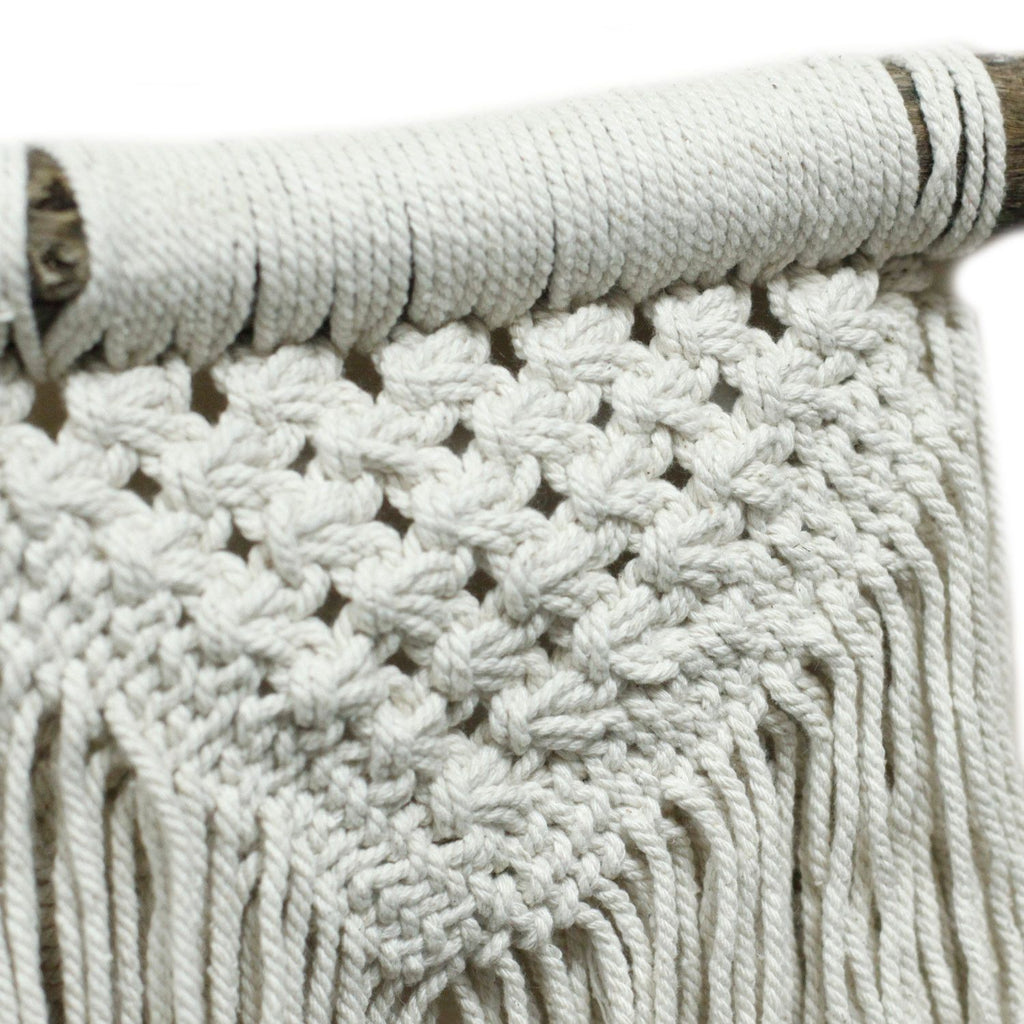 Macrame Wall Hanging Natural Abundance for Boho Chic Decor