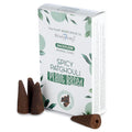 Spicy Patchouli Plant Based Backflow Incense Cones for Home Use