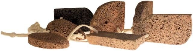 Natural Volcanic Pumice Stone for Foot Care in Shell Shape