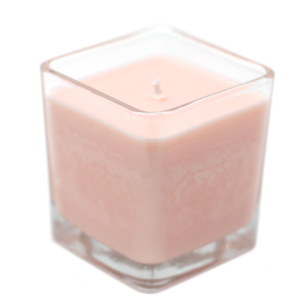 White Label Soy Wax Jar Candle with Pomegranate and Orange Scent