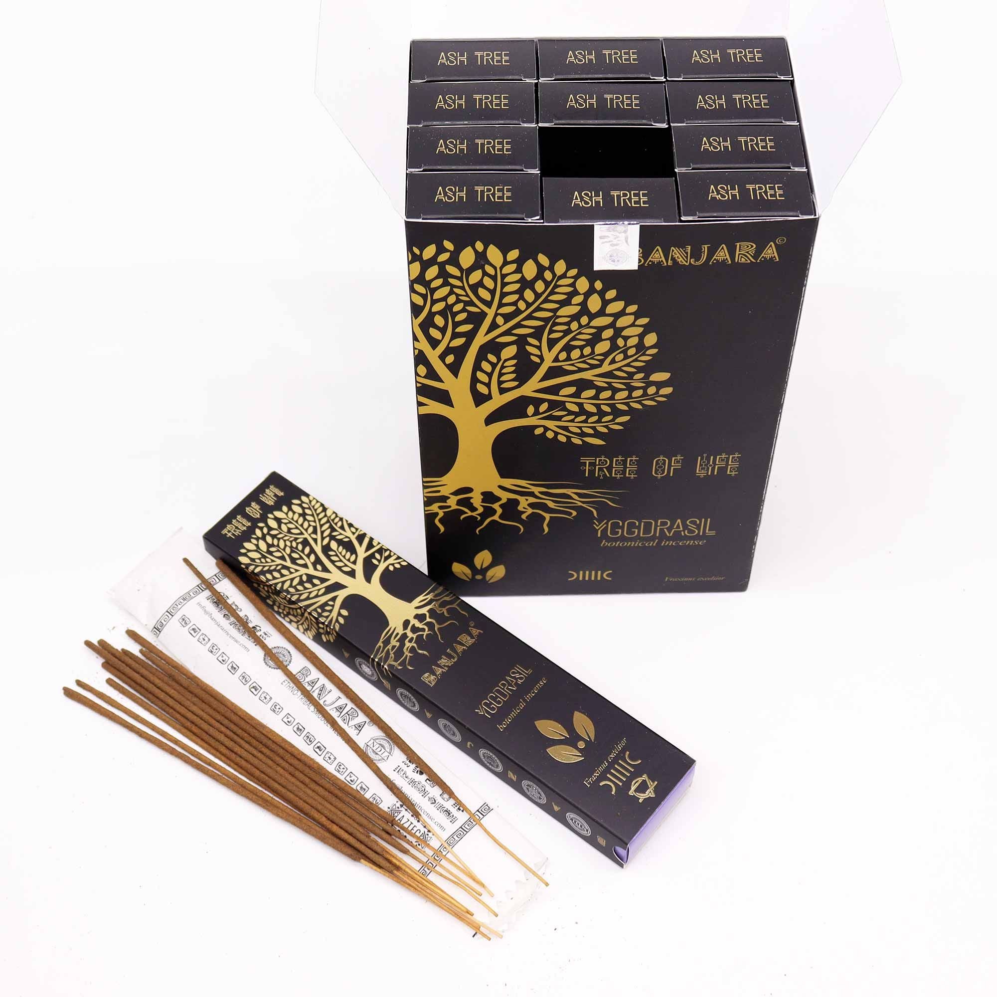 Banjara Botanical Incense Yggdrasil Tree for Grounding Aroma