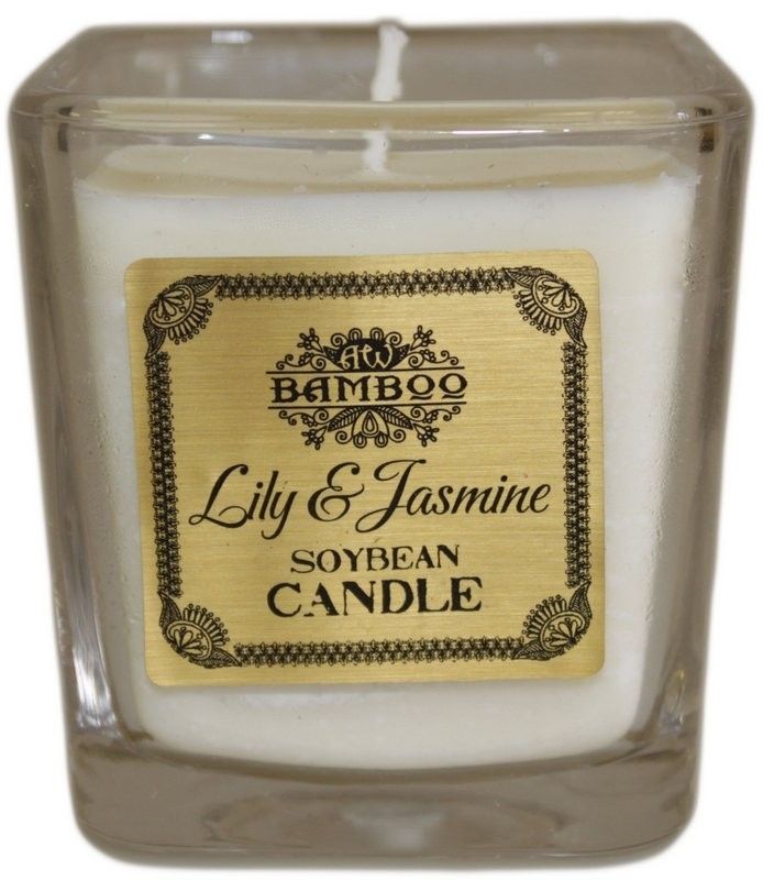Soybean Jar Candles Lily & Jasmine for Clean Burn Home Fragrance