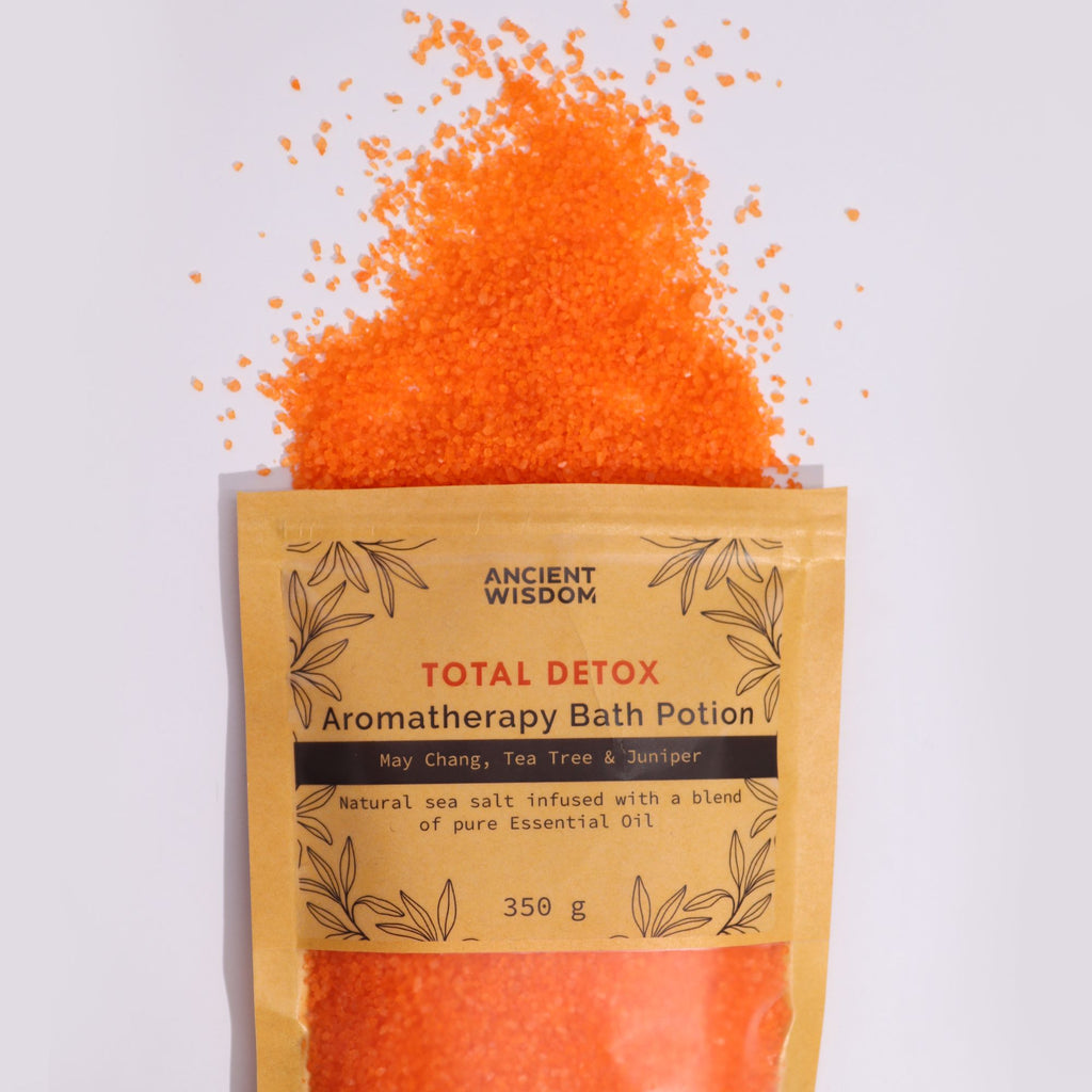 Aromatherapy Bath Potion 350g in Kraft Bag for Total Detox Experience