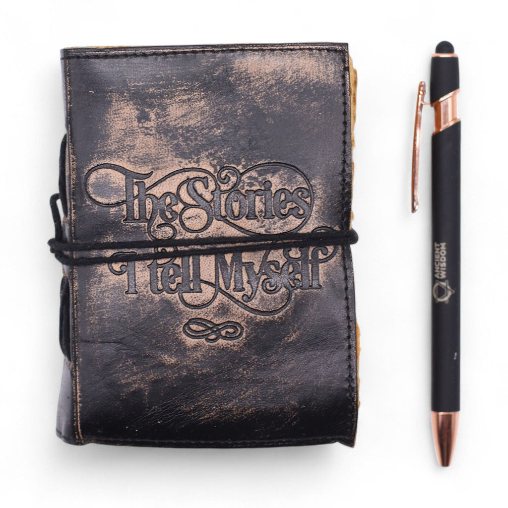 Fat Deckled Edge Leather Notebooks for Creative Writing Journeys