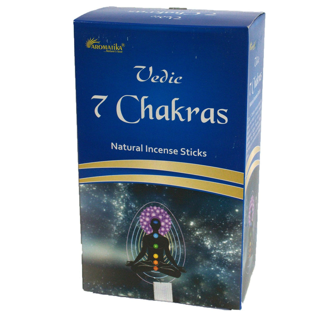 Vedic Incense Sticks 7 Chakras for Aromatic Home Fragrance Box