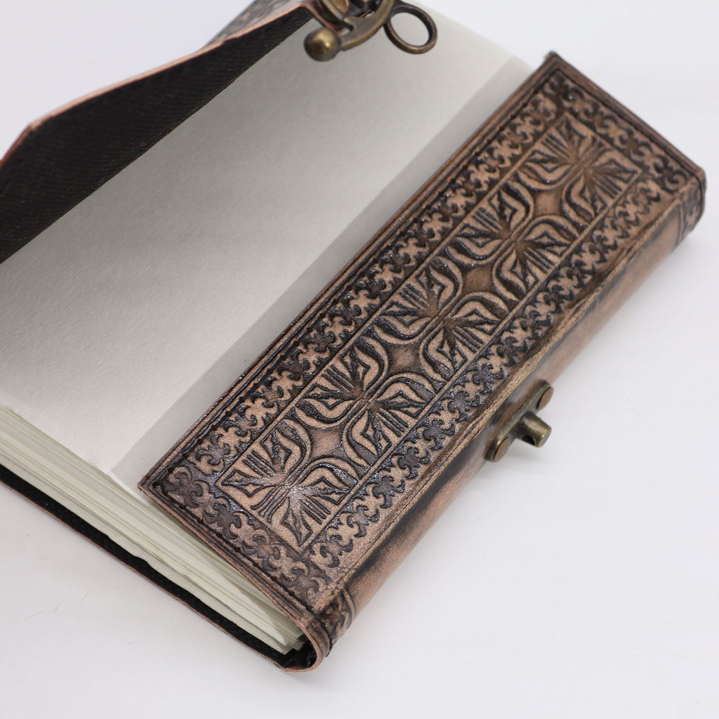 Lotus Madala Esoteric Notebook in Antique Grey with 200 Pages